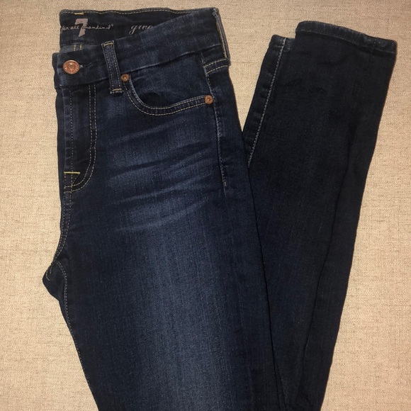 7 for all mankind skinny jeans - Picture 9 of 9